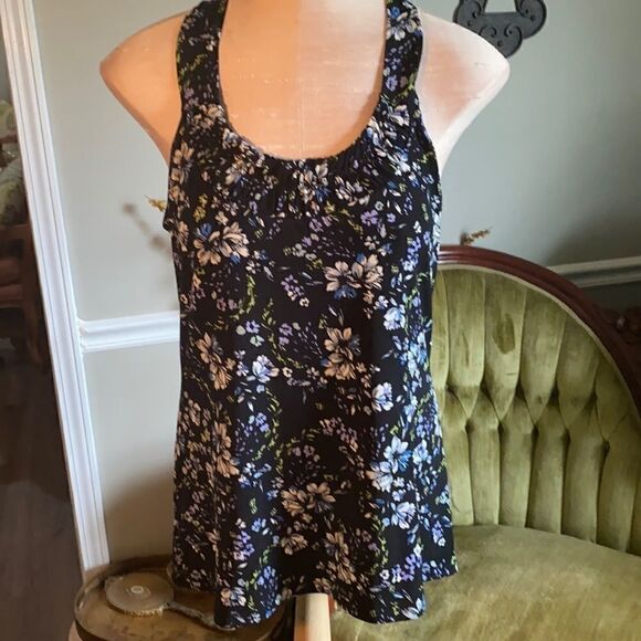 Lucky & Laurel flower print blouse. Women’s M. - Picture 3 of 3